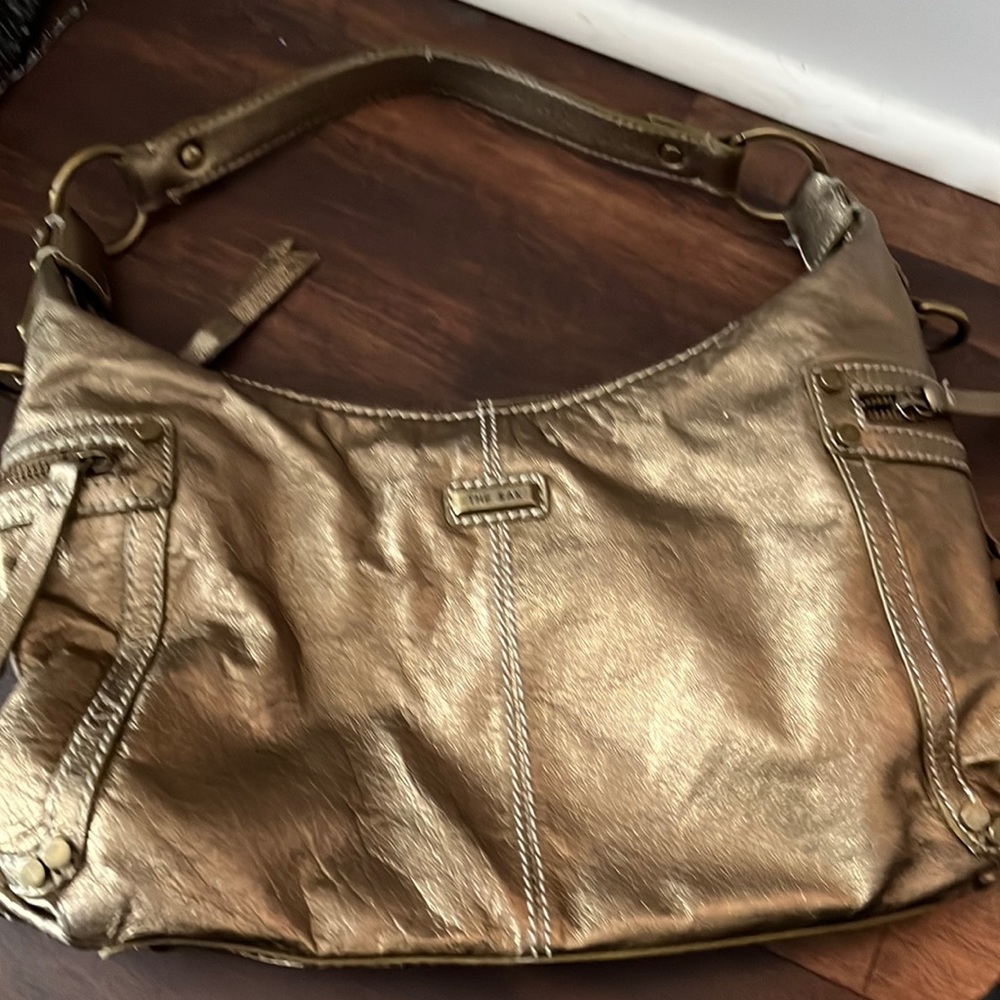 The Sak bronze metallic bag great condition!